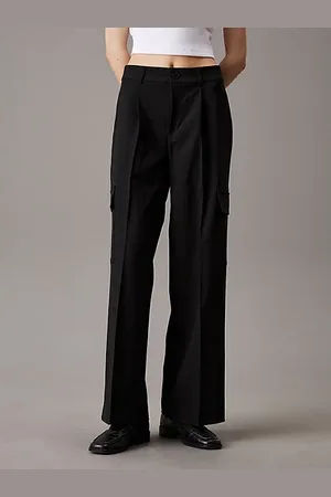 Calvin Klein Pantaloni cargo sartoriali taglio relaxed