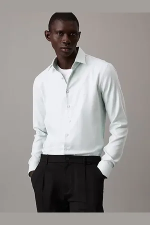 Calvin Klein Camicia formale Non-Iron strutturata slim