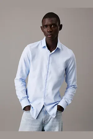 Calvin Klein Camicia formale Non-Iron strutturata slim