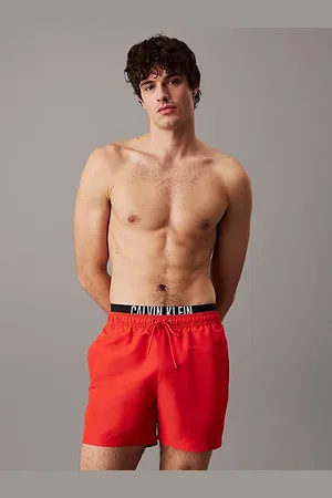 Calvin Klein Pantaloncini da bagno corti con fascia in vita doppia - Intense Power