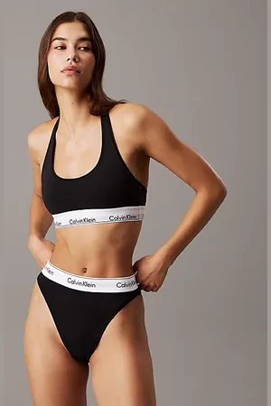 Calvin Klein Tanga sgambato - Icon Cotton Modal