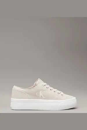 Calvin Klein Sneaker in tela con plateau
