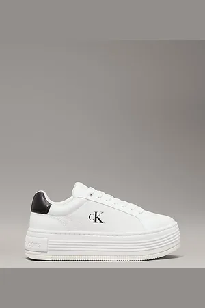 Calvin Klein Sneaker con plateau in pelle
