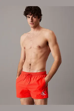 Calvin Klein Pantaloncini da bagno con cordoncino corto - CK Monogram