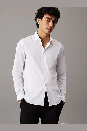 Calvin Klein Camicia formale in popeline extra slim