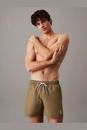 Calvin Klein Pantaloncini da bagno con cordoncino medio - CK Monogram