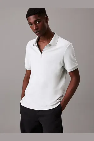 Calvin Klein Polo con collo con zip
