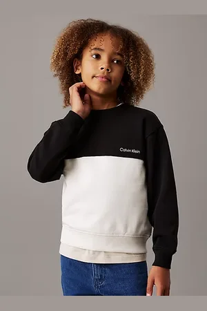 Calvin Klein Felpa colour block taglio relaxed