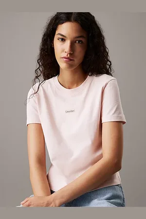 Calvin Klein T-shirt con stemma corta slim
