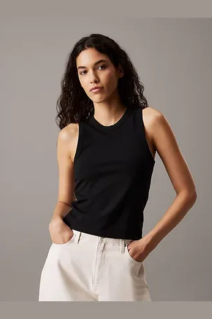 Calvin Klein Canotta in jersey punto Milano