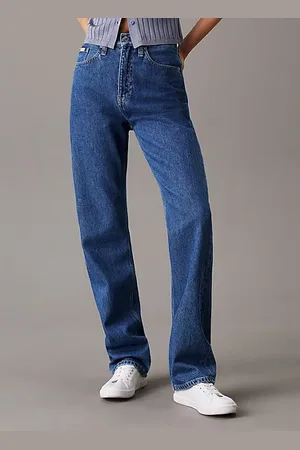 Calvin Klein High Rise Straight Jeans