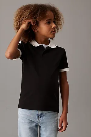 Calvin Klein Polo in piqué color-block