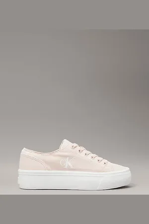 Calvin Klein Sneaker in tela con plateau