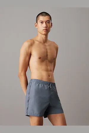 Calvin Klein Pantaloncini da bagno con cordoncino medio - Logo Tape