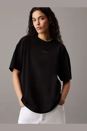 Calvin Klein T-shirt boyfriend con stemma