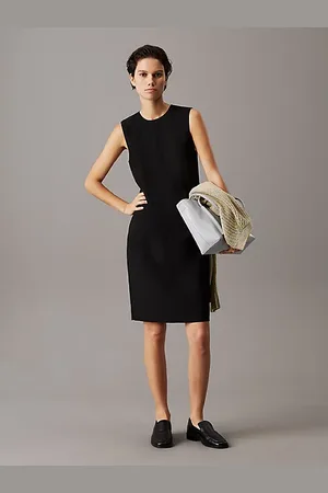 Calvin Klein Tubino in twill anti-piega