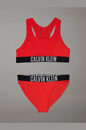 Calvin Klein Completo bikini bambina a brassière - Intense Power
