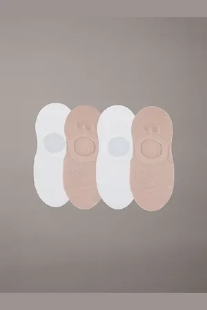Calvin Klein Calzini Invisible in confezione da 4