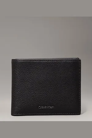 Calvin Klein Portafoglio RFID con portamonete in pelle