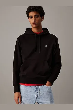 Calvin Klein Felpa con cappuccio con logo e grafica sul retro