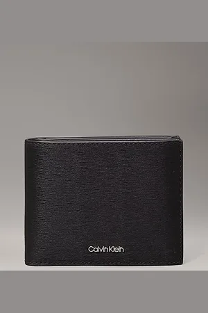 Calvin Klein Portafoglio RFID con portamonete in pelle