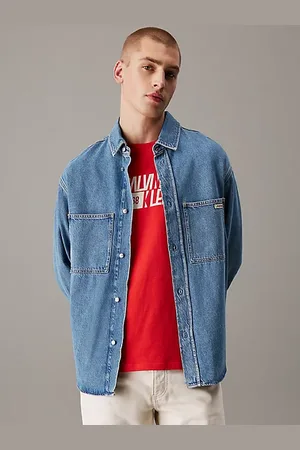 Calvin Klein Camicia di jeans taglio relaxed