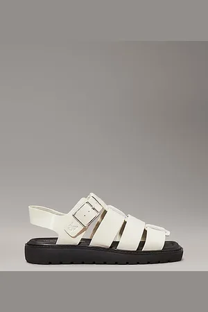 Calvin Klein Sandali da pescatore in pelle