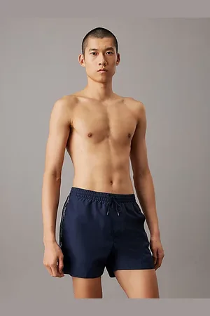 Calvin Klein Pantaloncini da bagno con cordoncino medio - Logo Tape