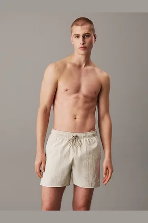 Calvin Klein Pantaloncini da bagno con cordoncino medio - CK Monogram