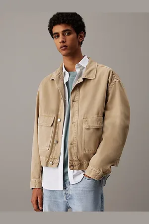 Calvin Klein Giubbotto di jeans taglio relaxed