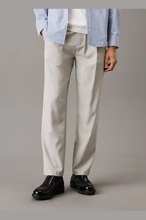 Calvin Klein Pantaloni con pieghe taglio relaxed