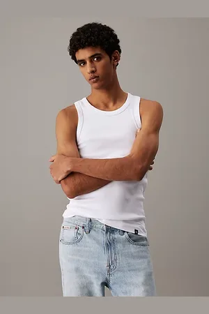 Calvin Klein Canotta a costine in cotone