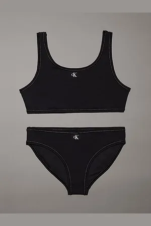 Calvin Klein Completi bikini brassière bambina - CK Monogram