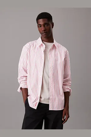 Calvin Klein Camicia a righe taglio relaxed