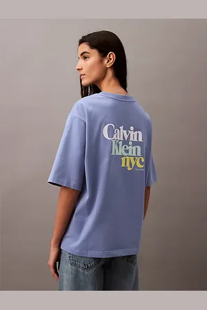 Calvin Klein T-shirt con logo posteriore taglio relaxed