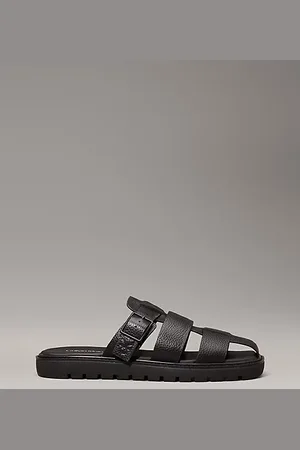 Calvin Klein Sandali da pescatore in pelle