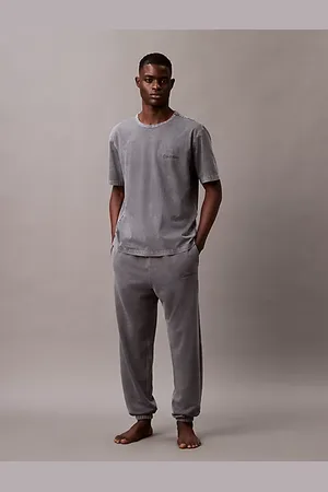 Calvin Klein Pantaloni della tuta lounge in spugna di cotone