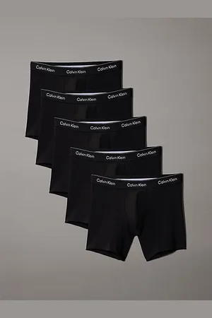 Calvin Klein Boxer aderenti lunghi confezione da 5 - Icon Cotton Stretch