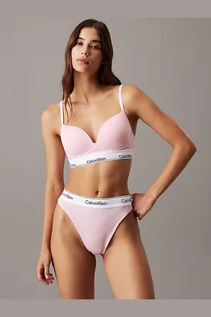 Calvin Klein Reggiseno con scollo profondo push-up - Icon Cotton Modal