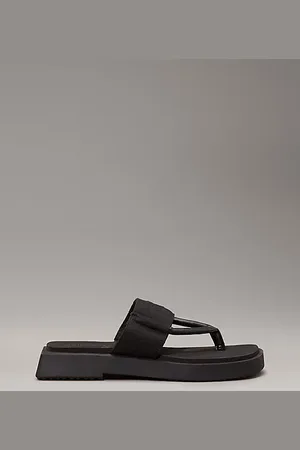 Calvin Klein Sandali platform squadrati in tela