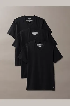 Calvin Klein T-shirt lounge con scollo a V in confezione da 3