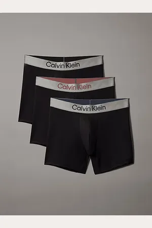 Calvin Klein Boxer aderenti lunghi confezione da 3 - Micro Stretch