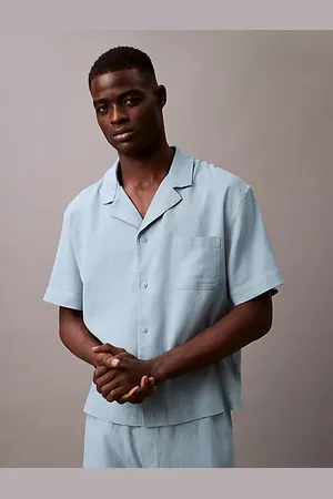 Calvin Klein Maglia pigiama in misto lino