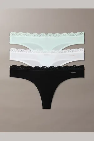 Calvin Klein Perizoma in confezione da 3 - Micro Stretch with Lace