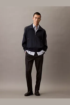 Calvin Klein Pantaloni in gabardine di lana