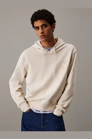 Calvin Klein Felpa con cappuccio e logo applicato