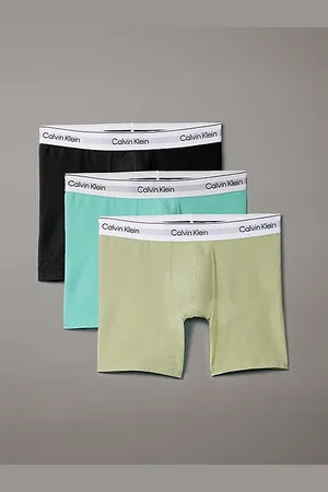 Calvin Klein Boxer aderenti lunghi confezione da 3 - Icon Cotton Stretch