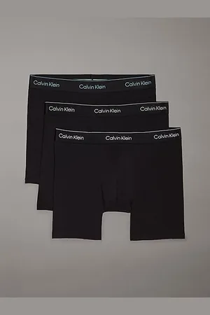 Calvin Klein Boxer aderenti lunghi confezione da 3 - Icon Cotton Stretch