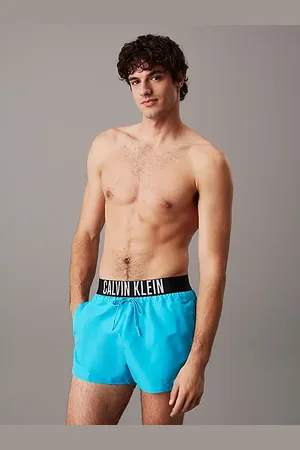 Calvin Klein Pantaloncini da bagno corti con vita con logo - Intense Power