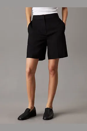 Calvin Klein Pantaloncini di lino in lyocell ampi